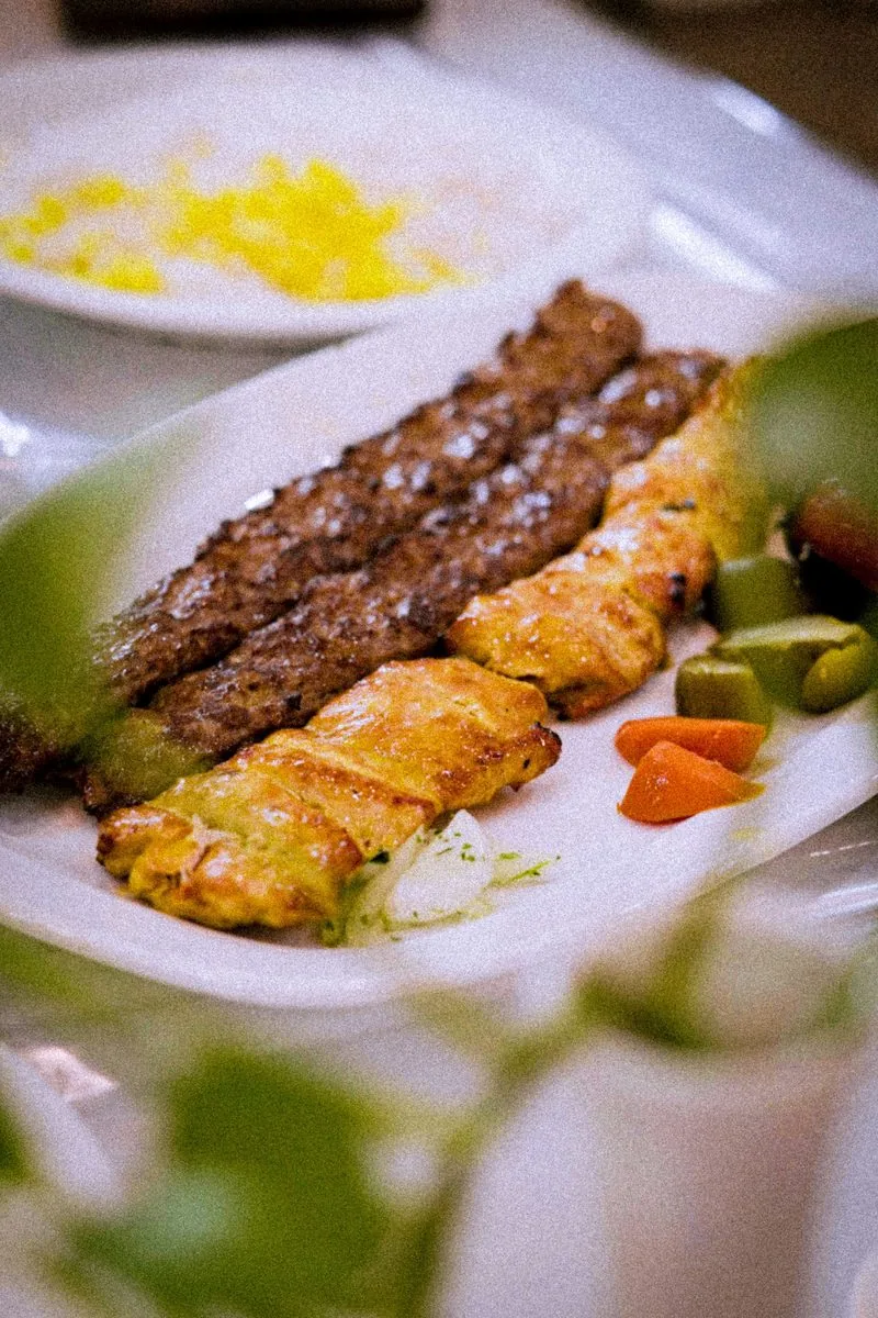 Izgara kebap tabağı